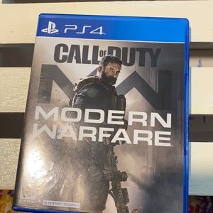 Call Of Duty Modern Warfare for the PS4